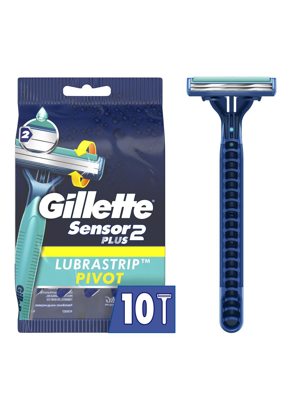 Gillette Sensor2 Plus Pivoting Head Disposable Razors; image 4 of 10