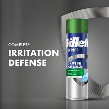 Gillette Series Shave Gel -  Soothing, 7 oz
