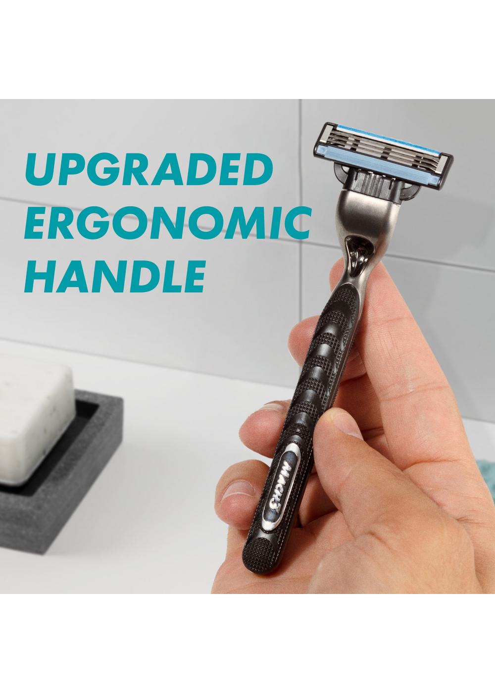 Gillette Mach3 Razor for Men + 2 Blade Refills; image 9 of 10