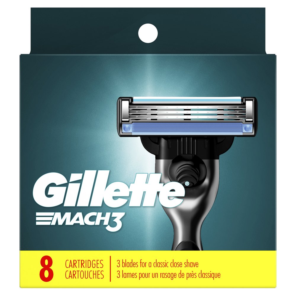 Gillette Mach3 Razor Blade Refills Shop Razors & blades at HEB