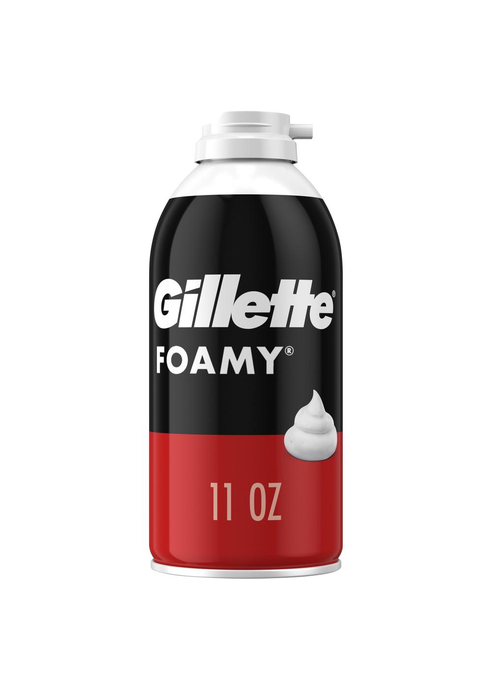 Gillette Foamy Shave Foam - Regular; image 1 of 10