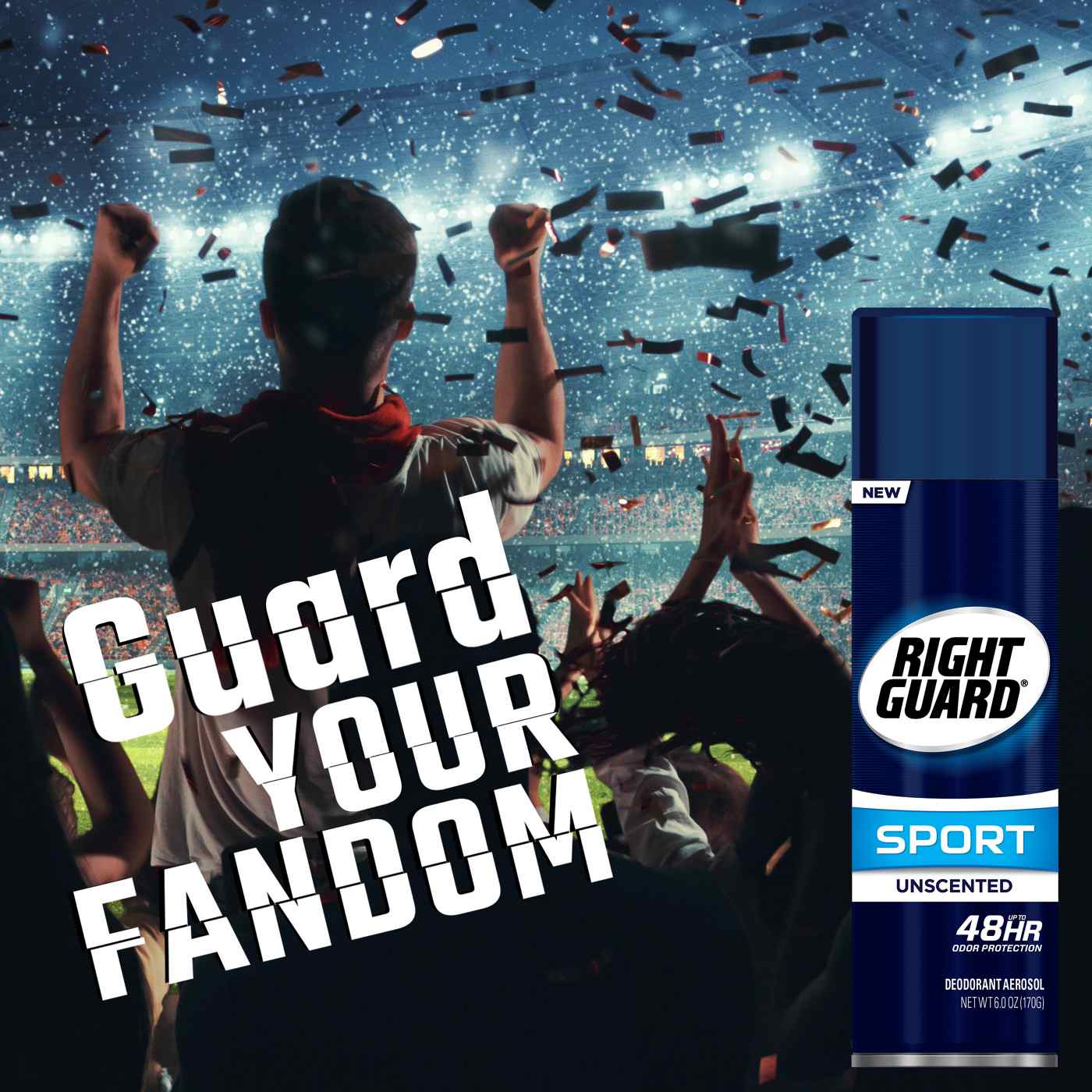 Right Guard Sport Antiperspirant Deodorant Spray - Unscented; image 3 of 3