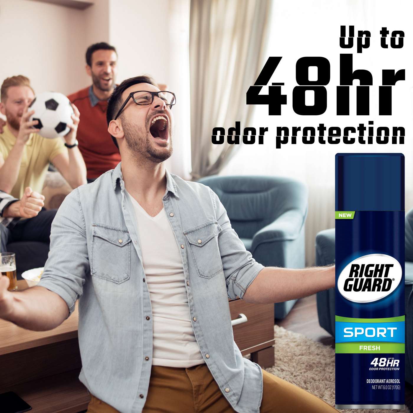 Right Guard Sport Antiperspirant Deodorant Spray - Fresh; image 2 of 3