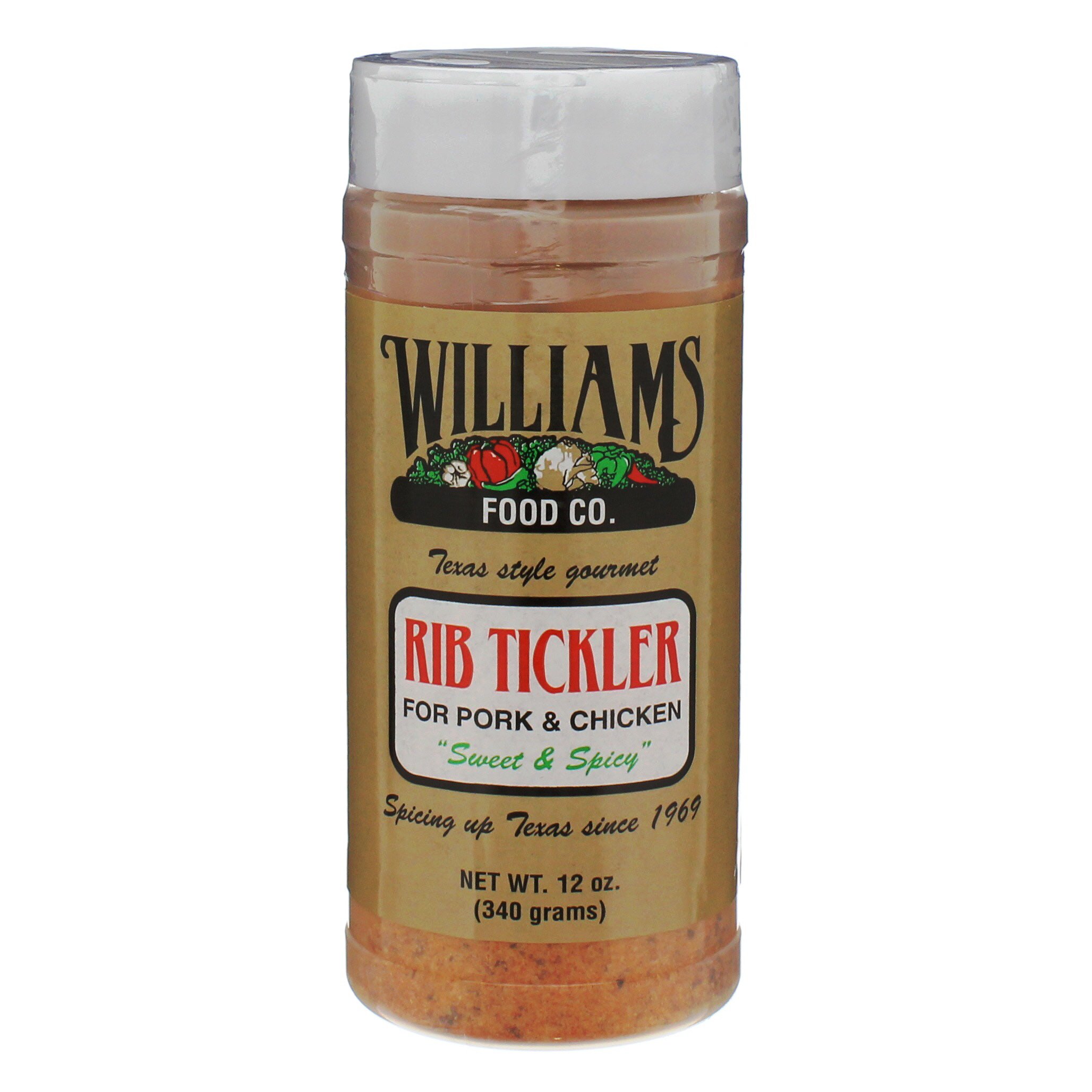 Williams Food Co. Rib Tickler Rub Shop Spice mixes at HEB