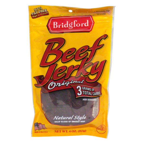 Bridgford Original Beef Jerky Shop Jerky at HEB
