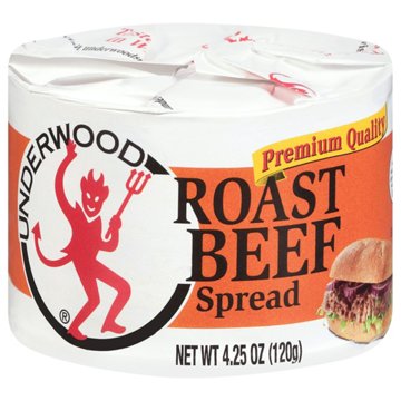 Underwood Roast Beef Spread, 4.25 oz