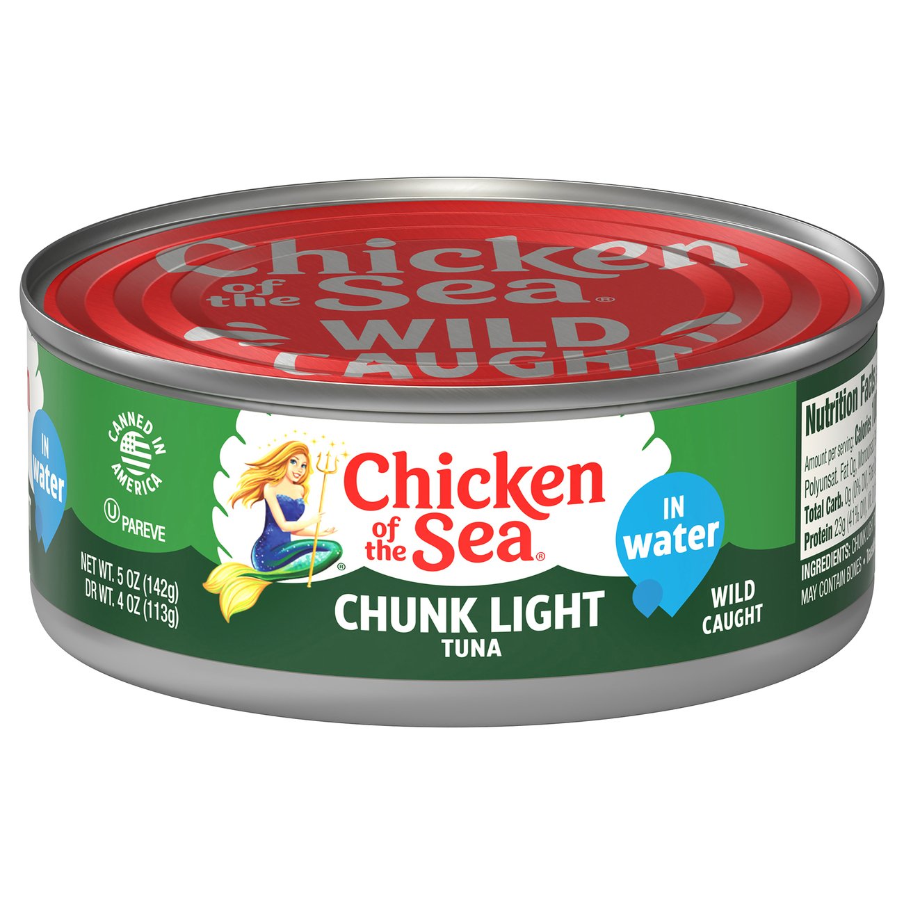 Chicken of the Sea Chunk Light Tuna in Water - Shop Seafood at H-E-B