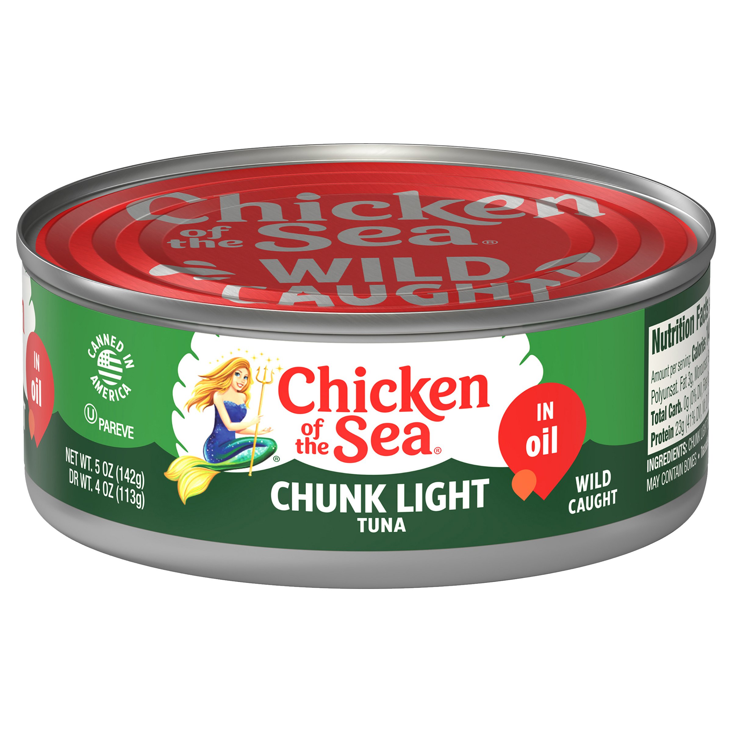 Chicken Of The Sea Chunk Light Tuna In Oil Shop Seafood At H E B