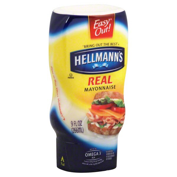 Hellmann's Real Mayonnaise Squeeze Bottle Shop Condiments at HEB
