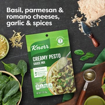 Knorr Creamy Pesto Pasta Sauce Mix