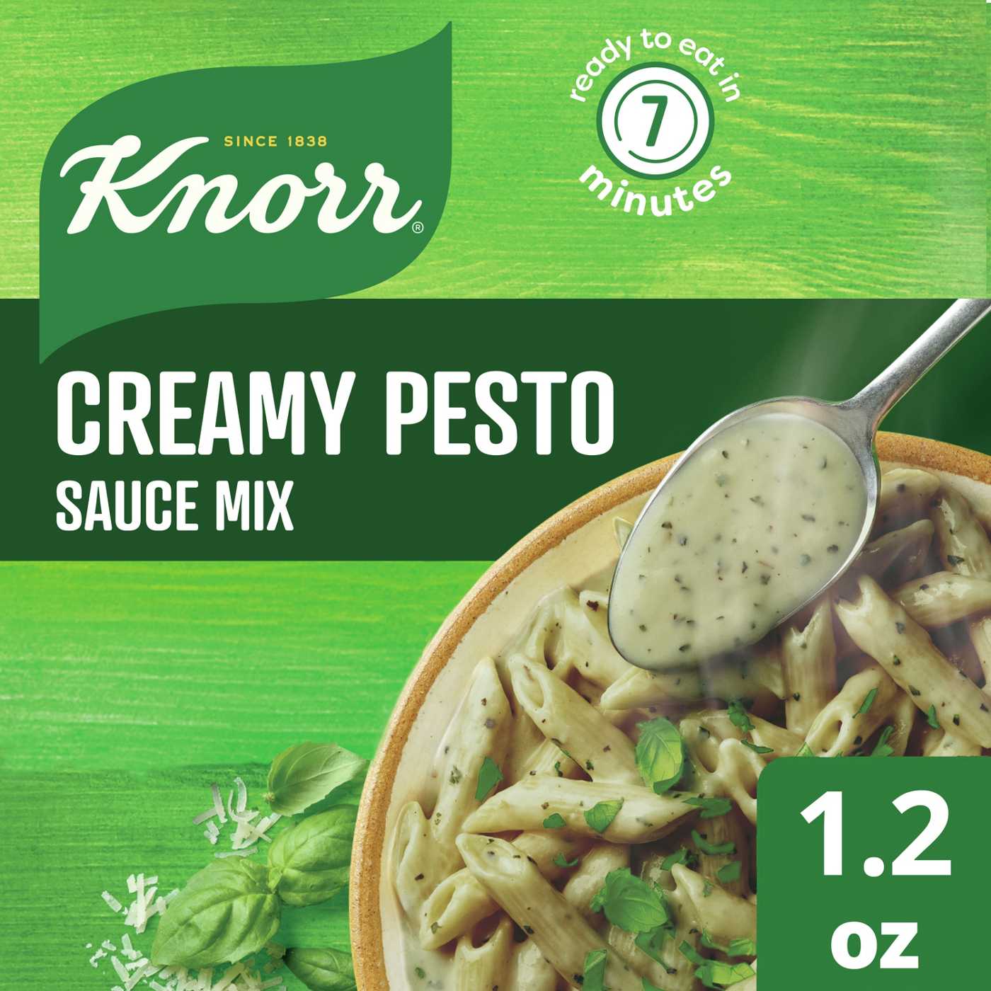 Knorr Creamy Pesto Pasta Sauce Mix; image 4 of 7