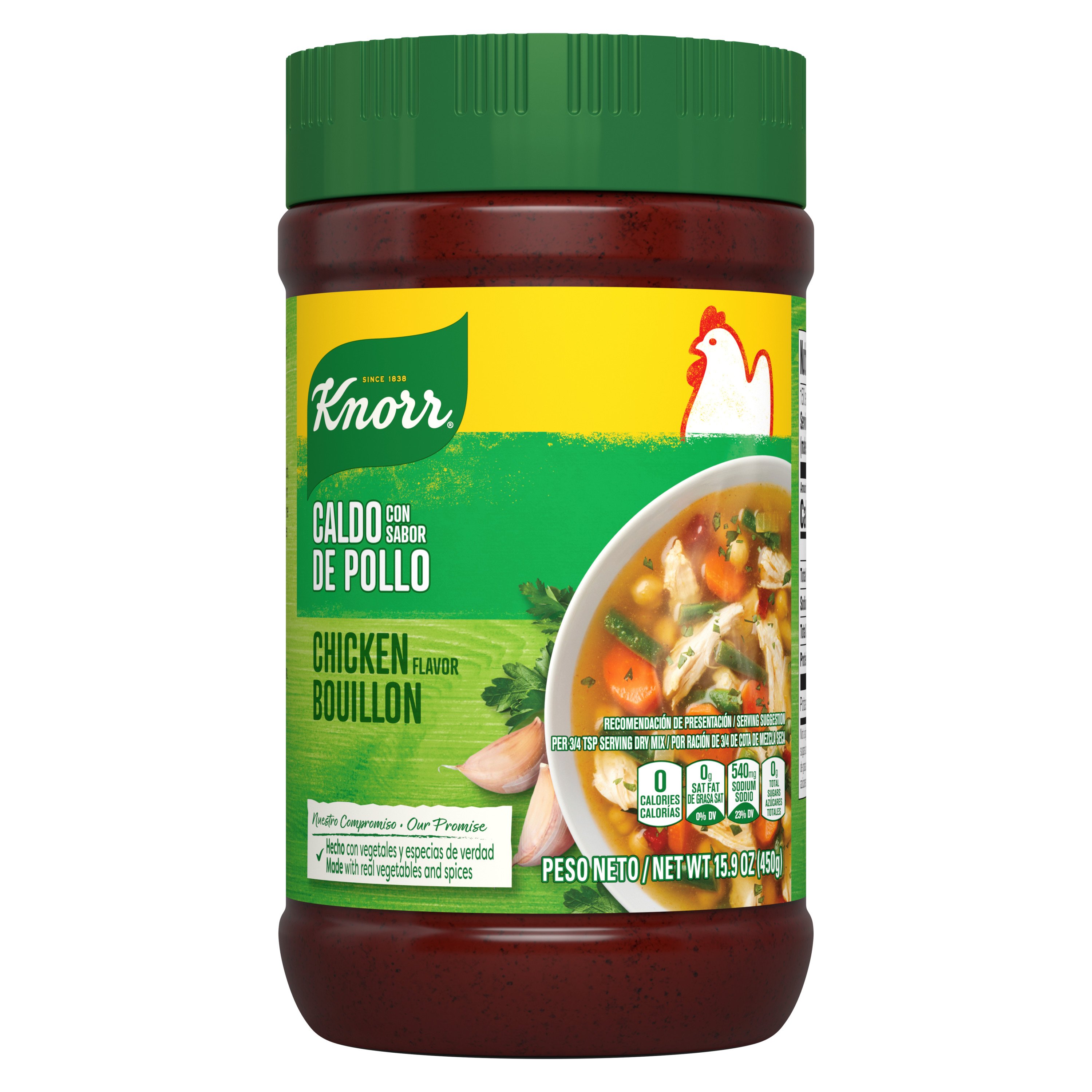 Knorr Chicken Granulated Bouillon Shop Broth & Bouillon at HEB