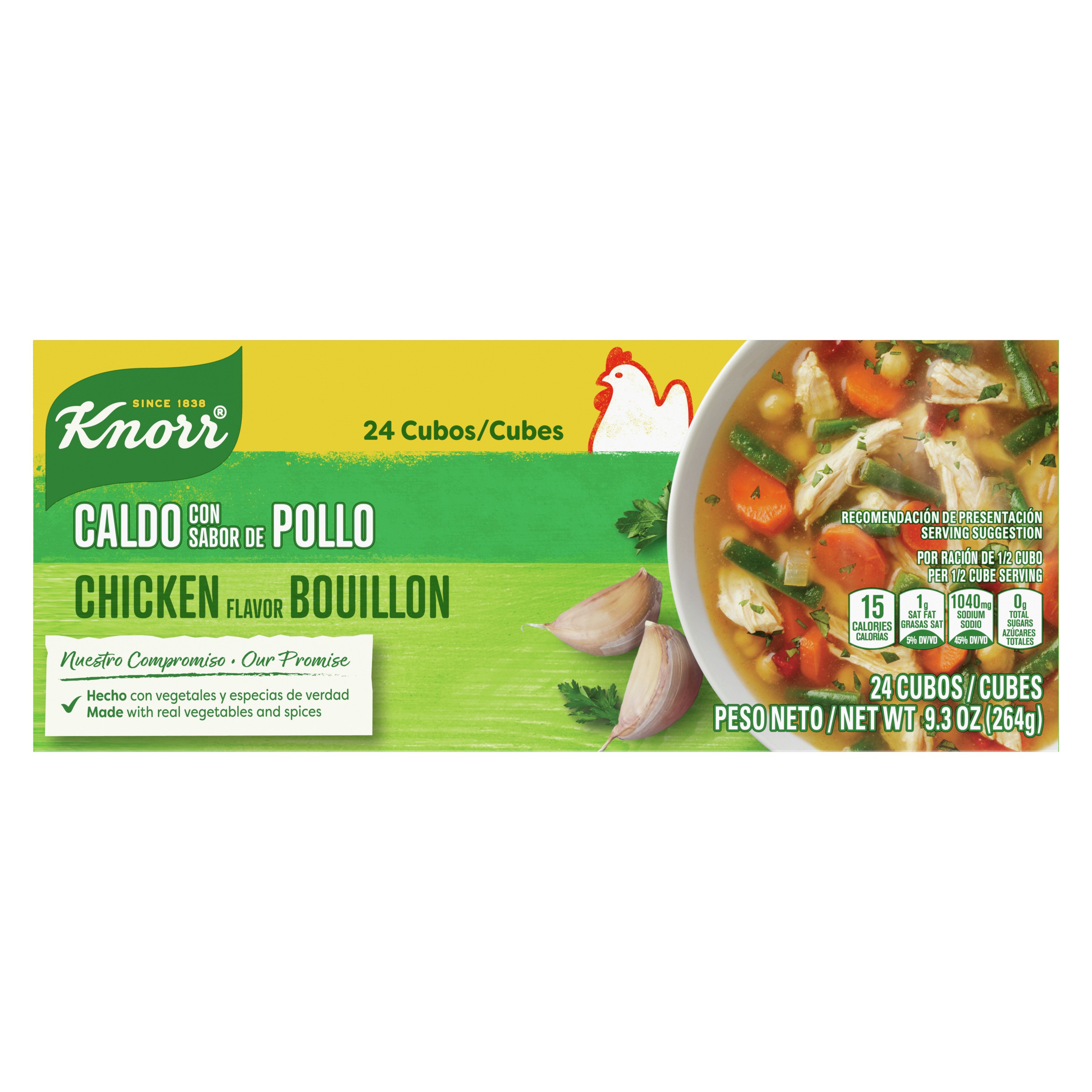 Knorr Chicken Cube Bouillon Shop Broth And Bouillon At H E B