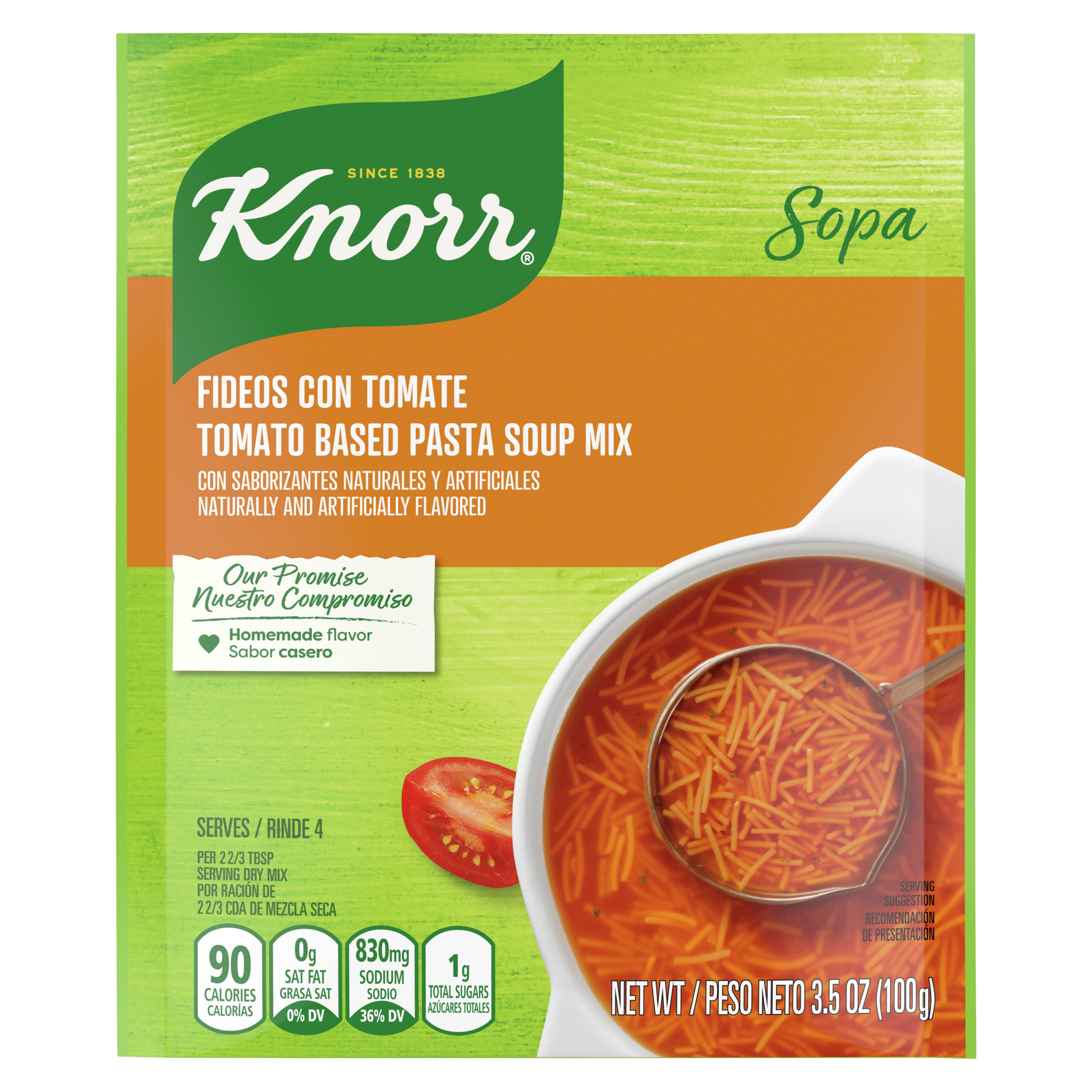 Knorr Fideo Soup Mix with Tomato - Shop Soups & Chili at H-E-B