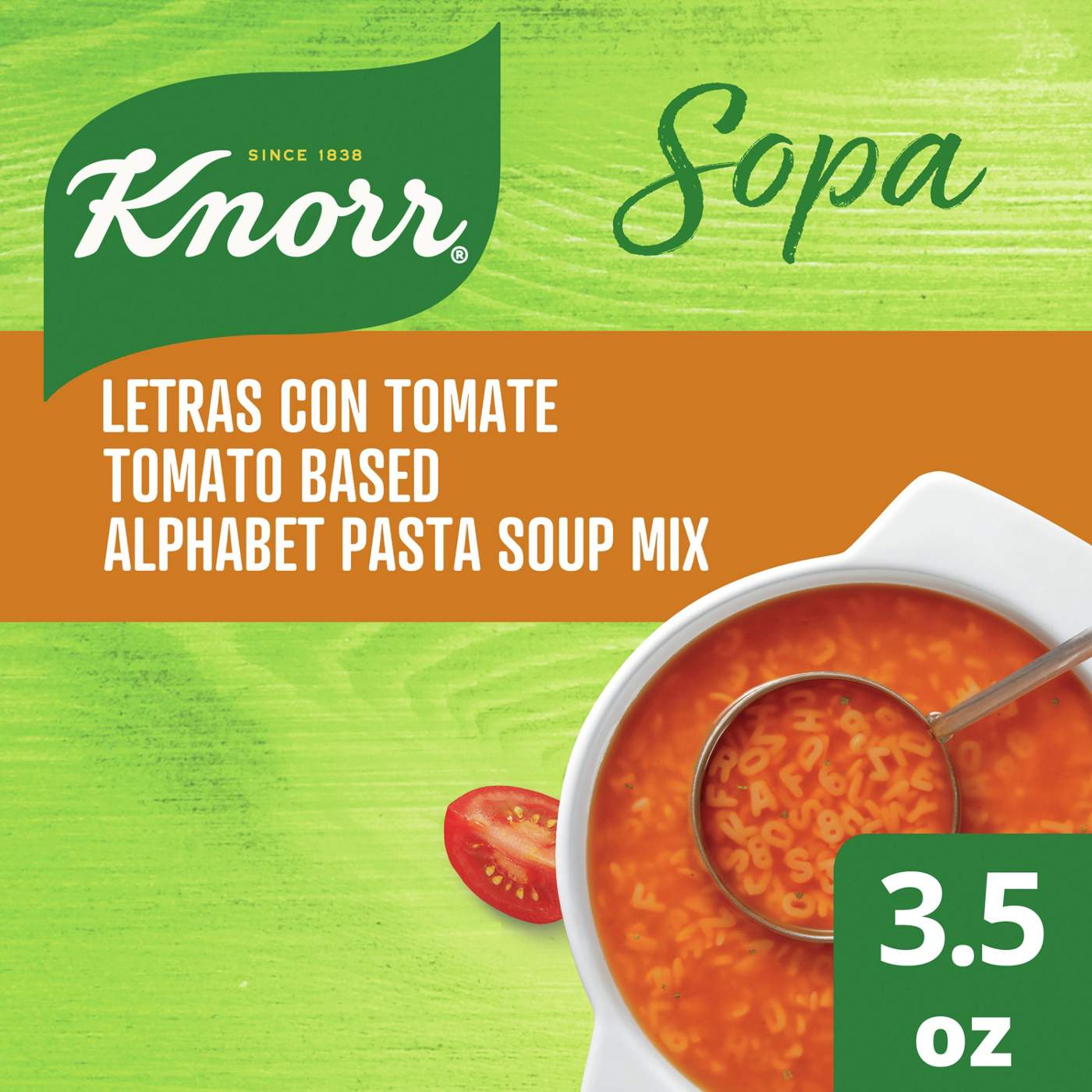 Knorr Sopa Alphabet Pasta Tomato Soup Mix; image 5 of 6
