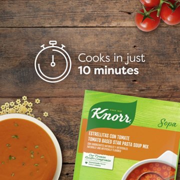 Knorr Sopa Star Pasta Tomato Soup Mix Pasta