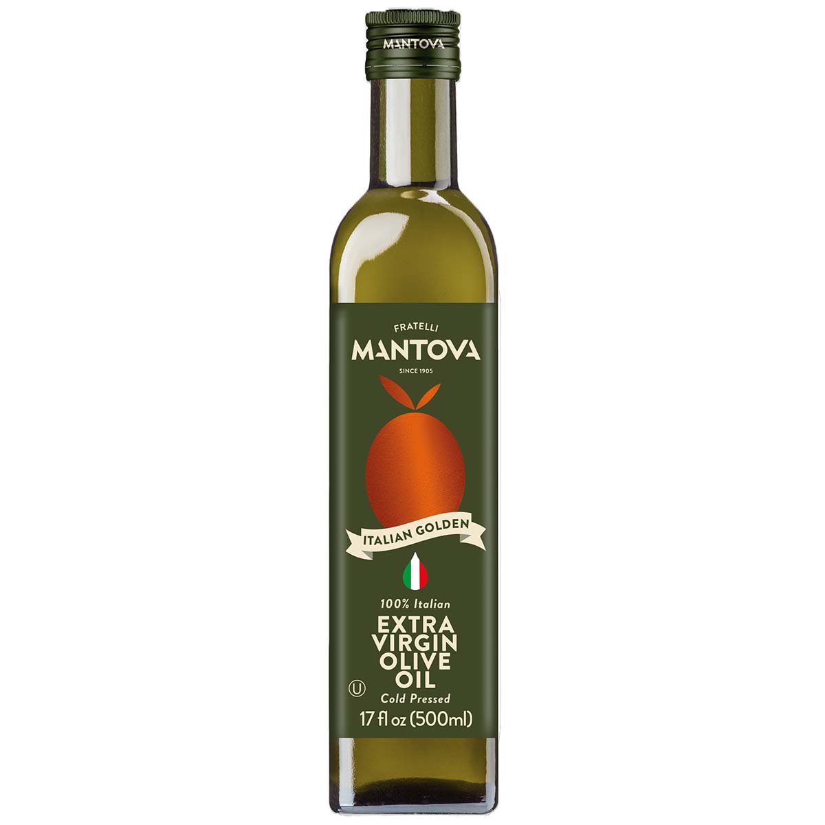 Mantova Italian Golden Extra Virgin Olive Oil, 17 oz | Central