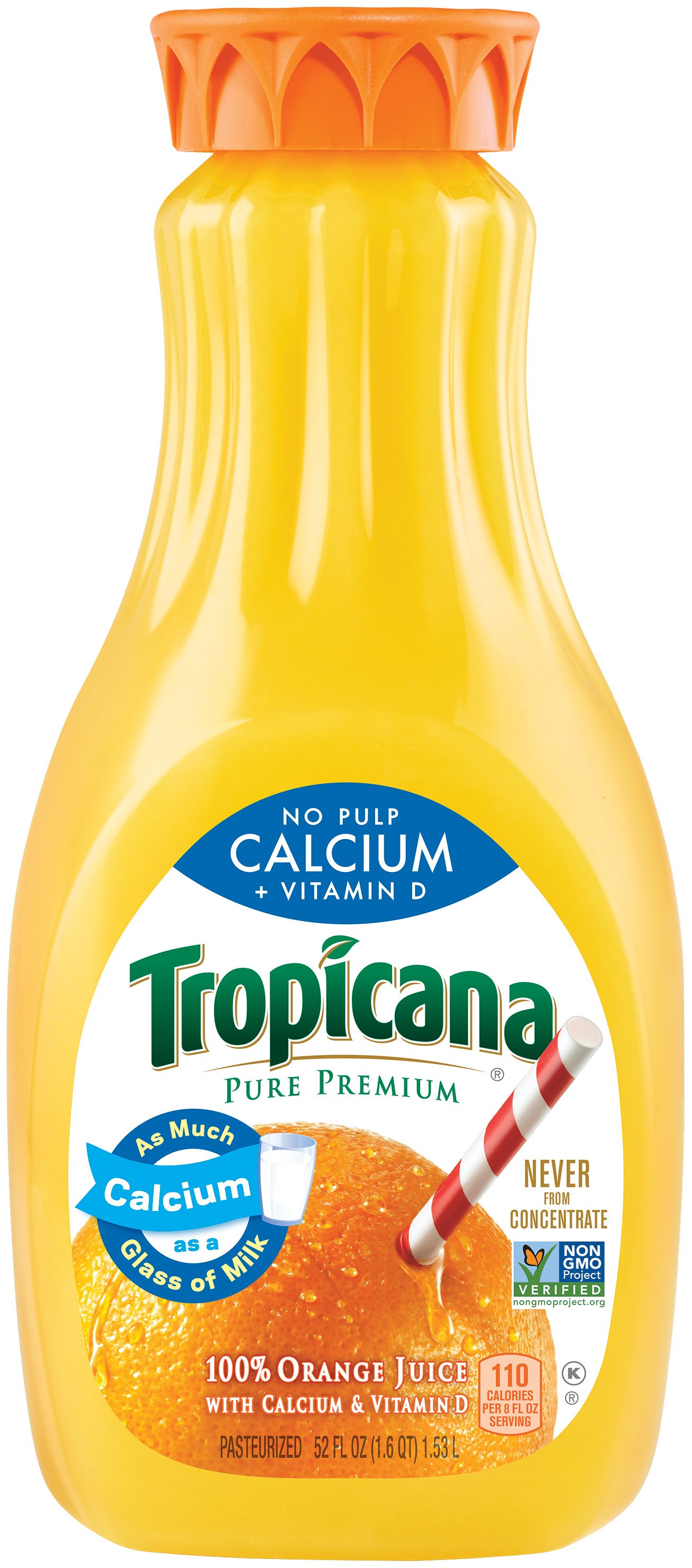 Tropicana orange 2025 juice with pulp