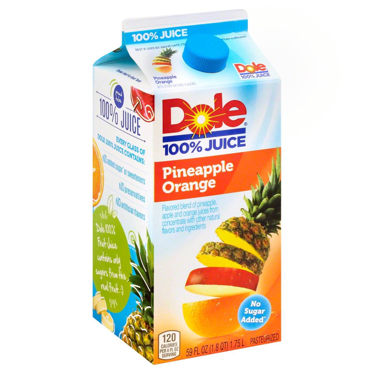 Dole Frozen Pineapple Juice - Shop Juice & Smoothies at H-E-B