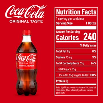 Coca-Cola Soda Soft Drink