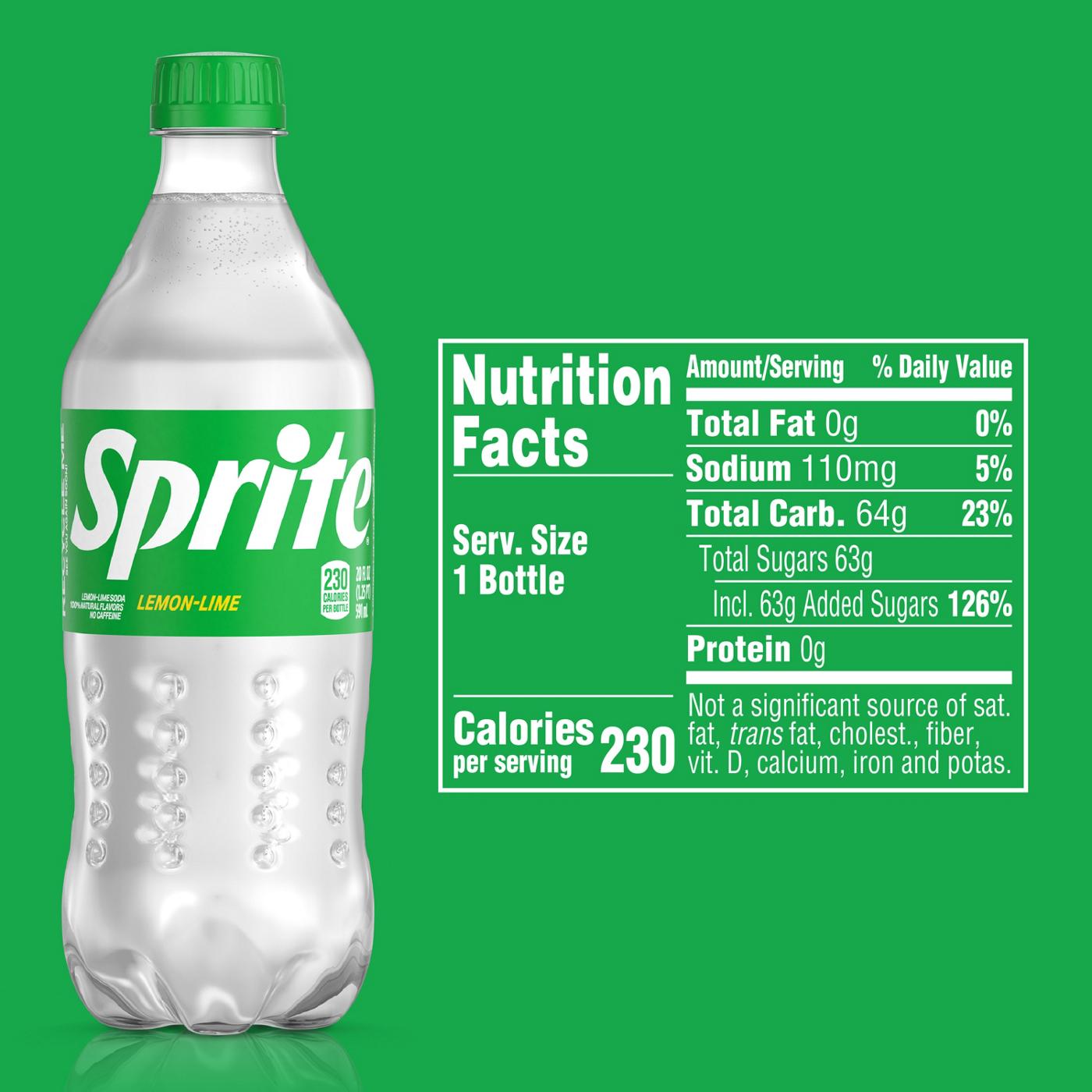 Sprite Lemon-Lime Soda; image 4 of 5