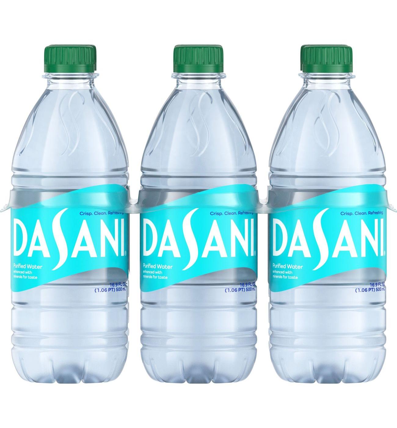 Dasani Purified Water Bottles Enhanced With Minerals; image 1 of 7
