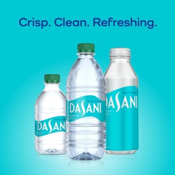 Dasani Purified Water Bottles Enhanced With Minerals