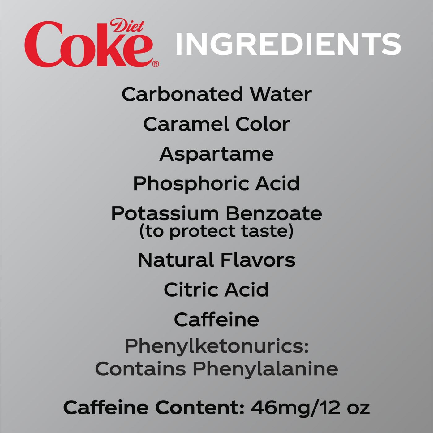 Diet Coke Soda Soft Drink; image 3 of 6