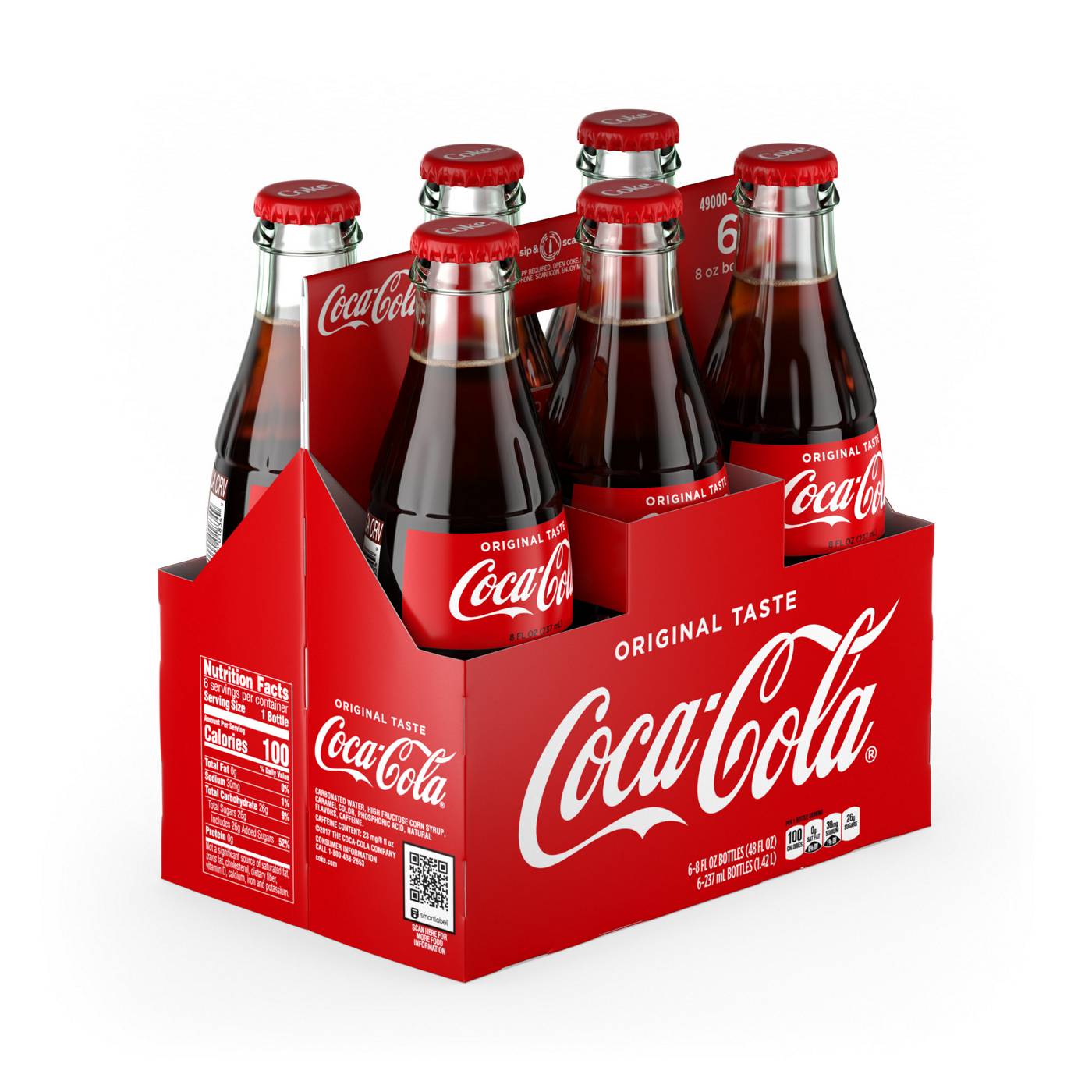 Coca-Cola Classic Coke 8 oz Glass Bottles; image 3 of 3