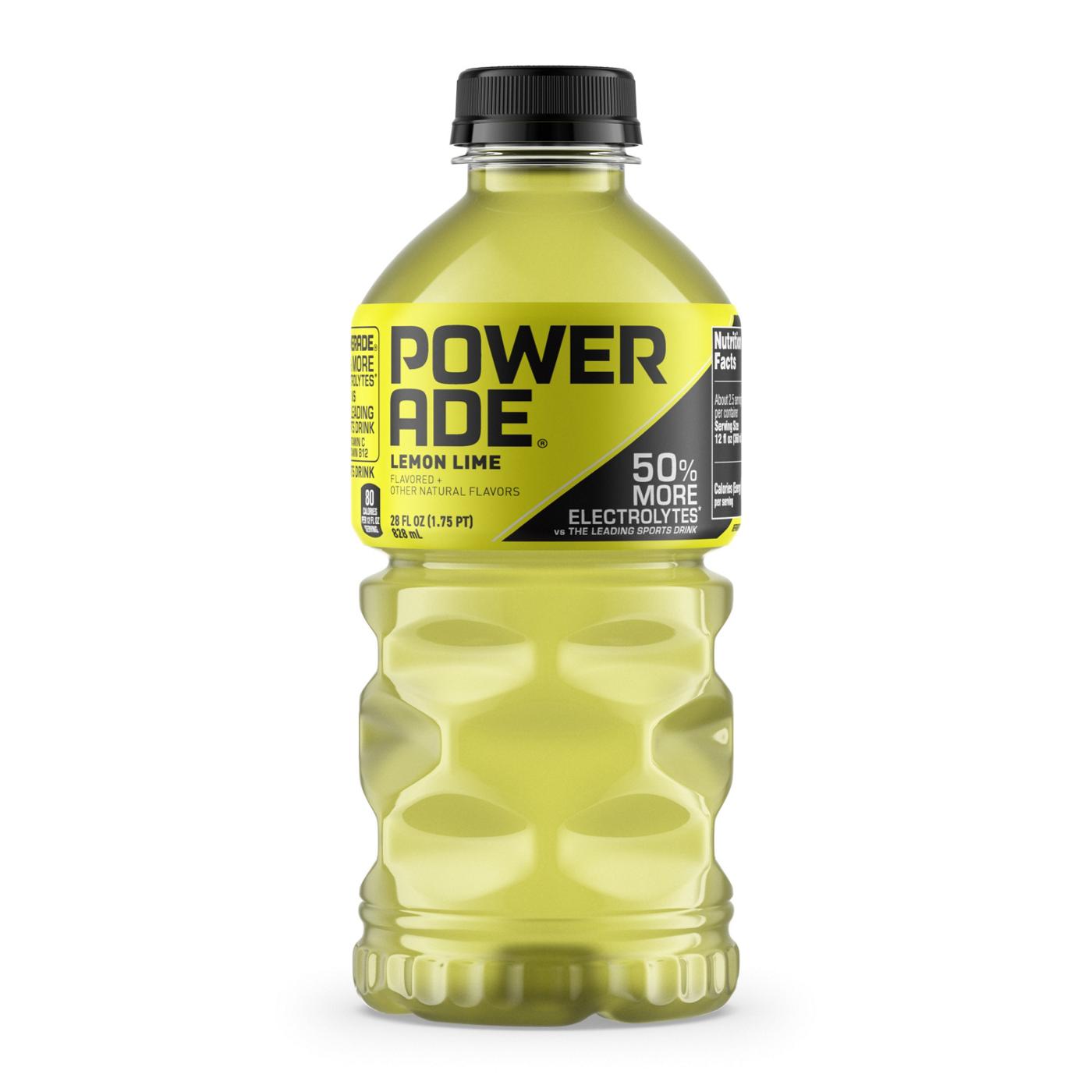 Powerade Lemon Lime Sports Drink; image 1 of 6