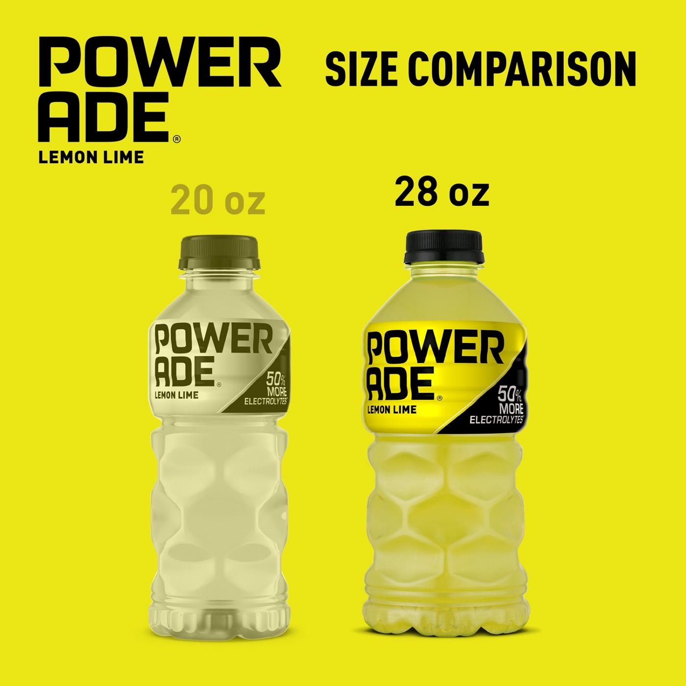 Powerade Lemon Lime Sports Drink; image 2 of 6