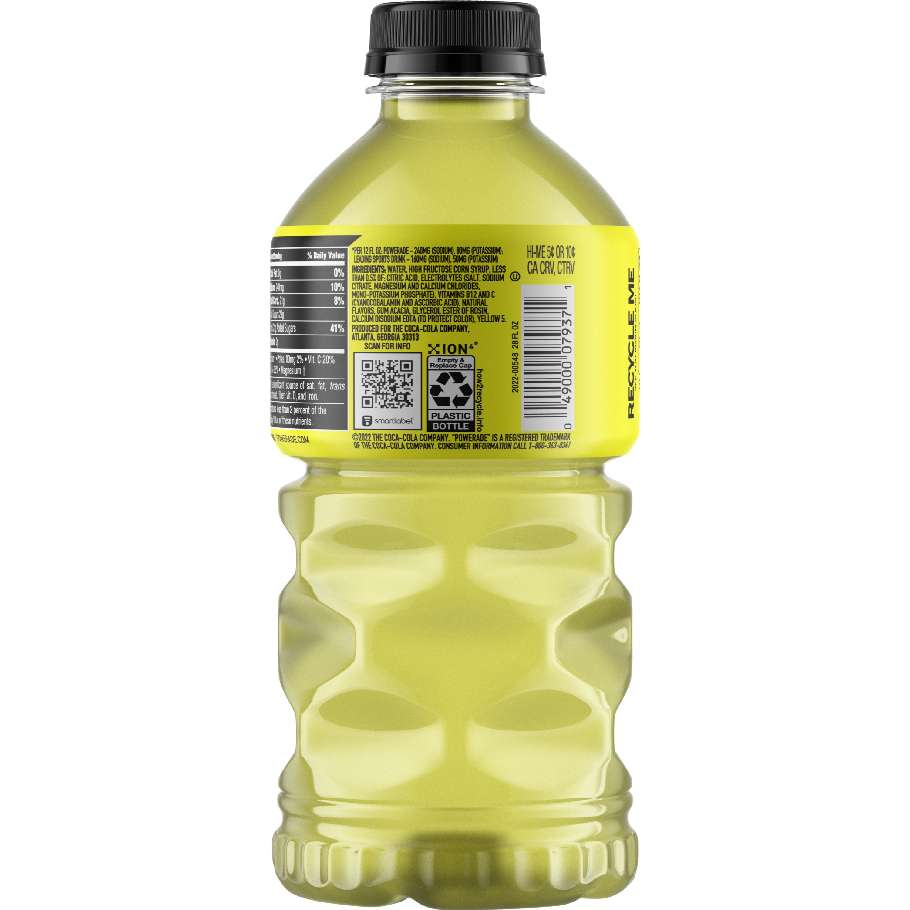 Powerade Lemon Lime Sports Drink - Shop Sports & energy drinks at