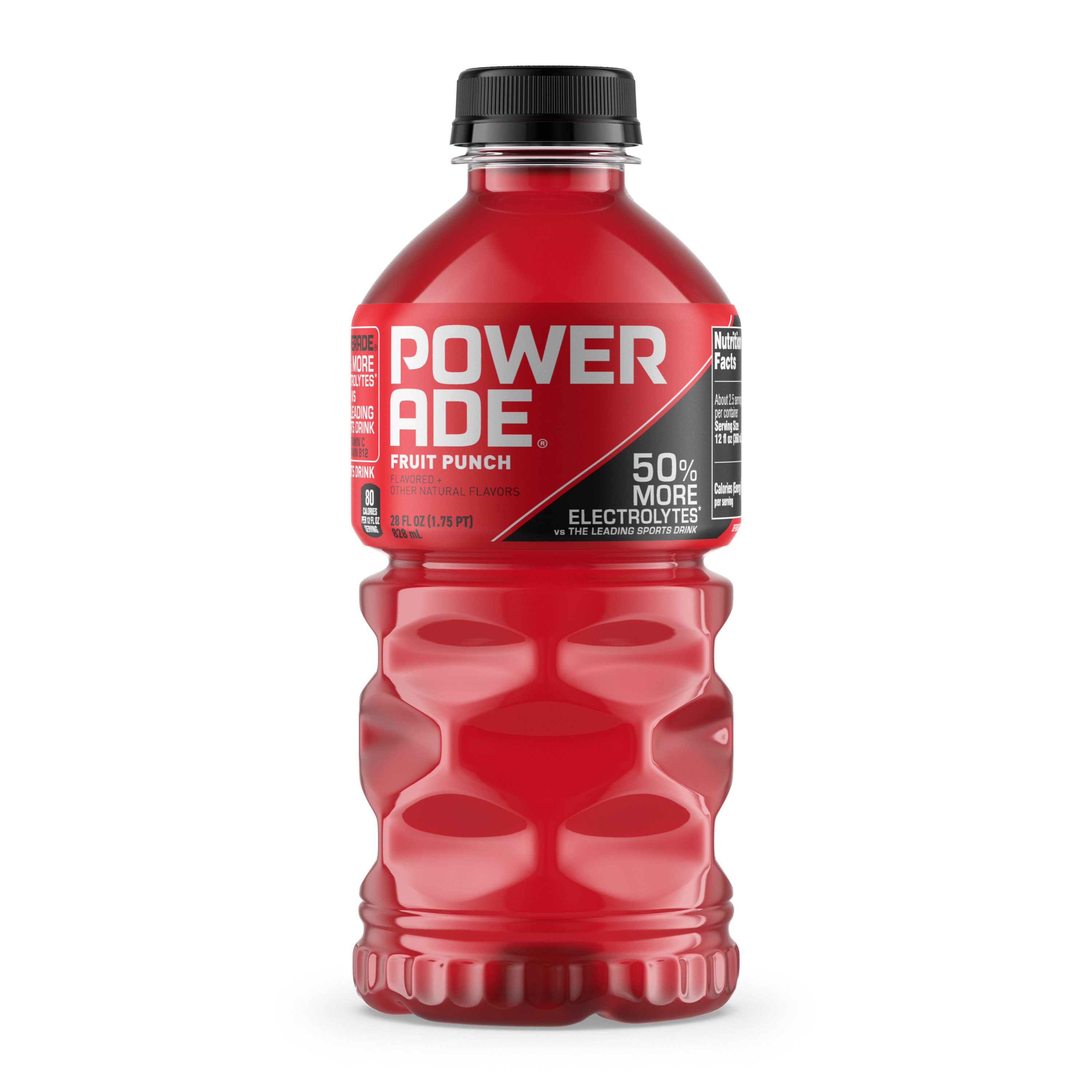 Powerade Fruit Punch Sports Drink Shop Sports & Energy Drinks at HEB