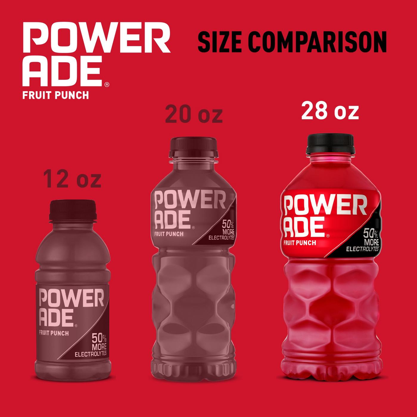 Powerade Fruit Punch Sports Drink; image 7 of 7