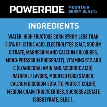 Powerade Mountain Berry Blast Sports Drink