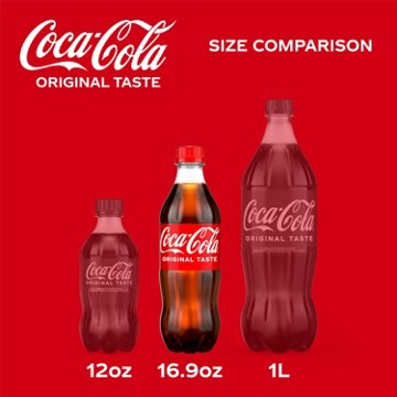 Coca-Cola Soda Soft Drink 6 pk Bottles, 16.9 oz