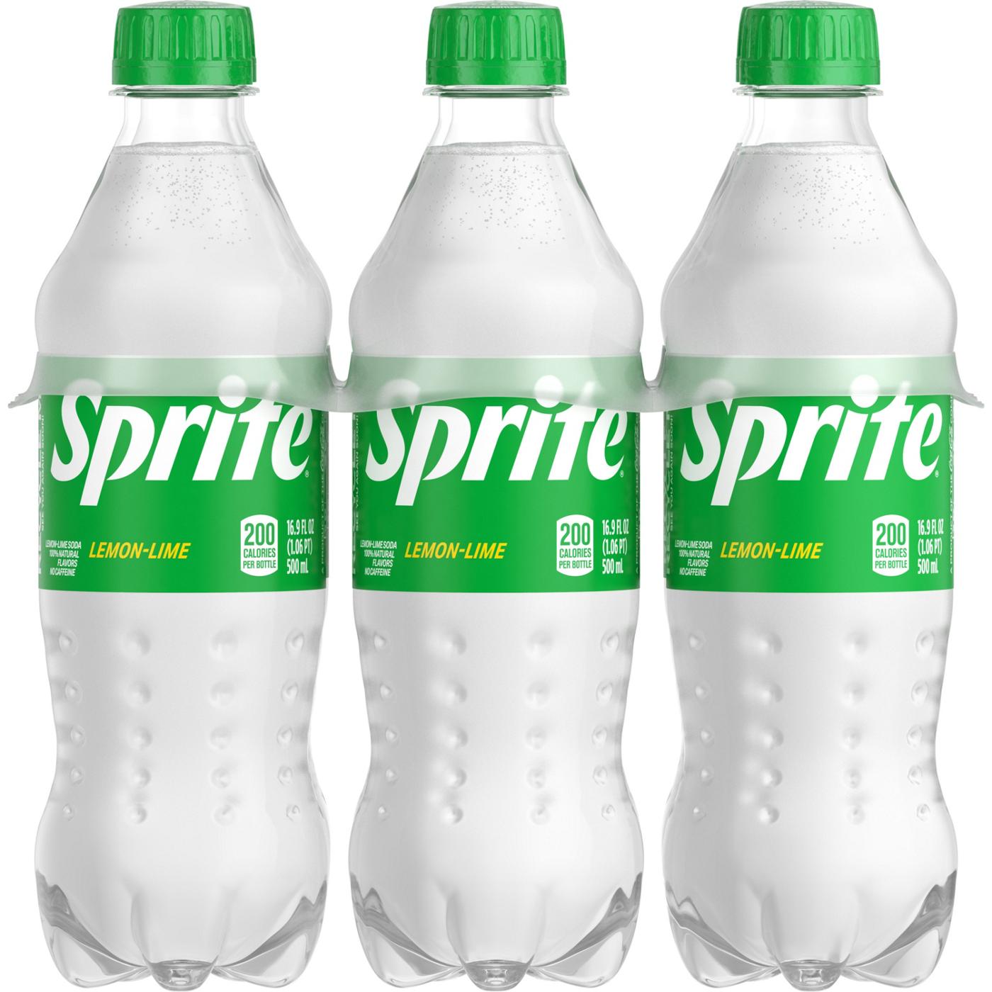 Sprite Lemon Lime Soda Soft Drinks; image 1 of 7