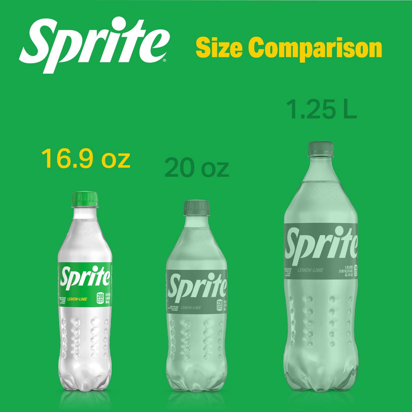 Sprite Lemon-Lime Soda 16.9 oz Bottles; image 2 of 4