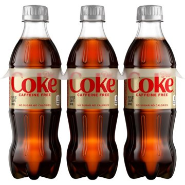 Diet Coke Caffeine Free Soda Soft Drink 6 pk Bottles