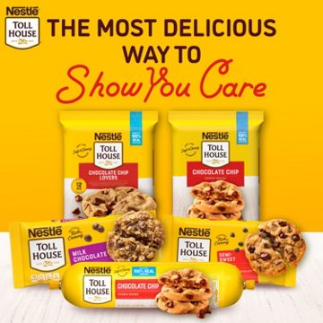 Nestle Toll House Chocolate Chip Cookie Dough, 16.5 Oz 16.5 oz., 16.5 oz