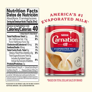 Carnation Evaporated Milk, 12 oz