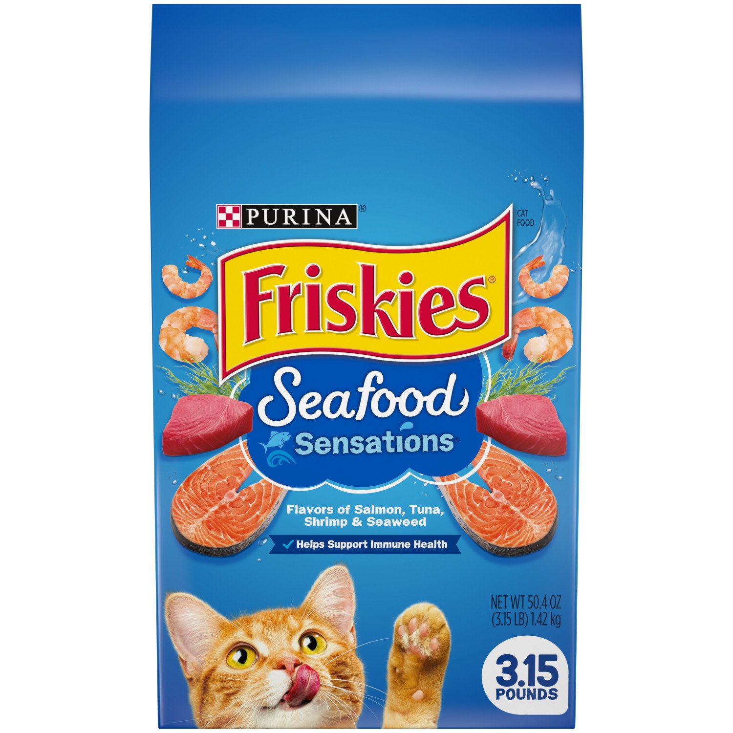 Purina Friskies Seafood Sensations Cat Food Shop Cats at HEB