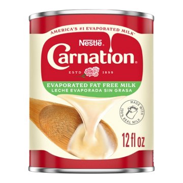 Carnation Fat Free Evaporated Milk, 12 oz