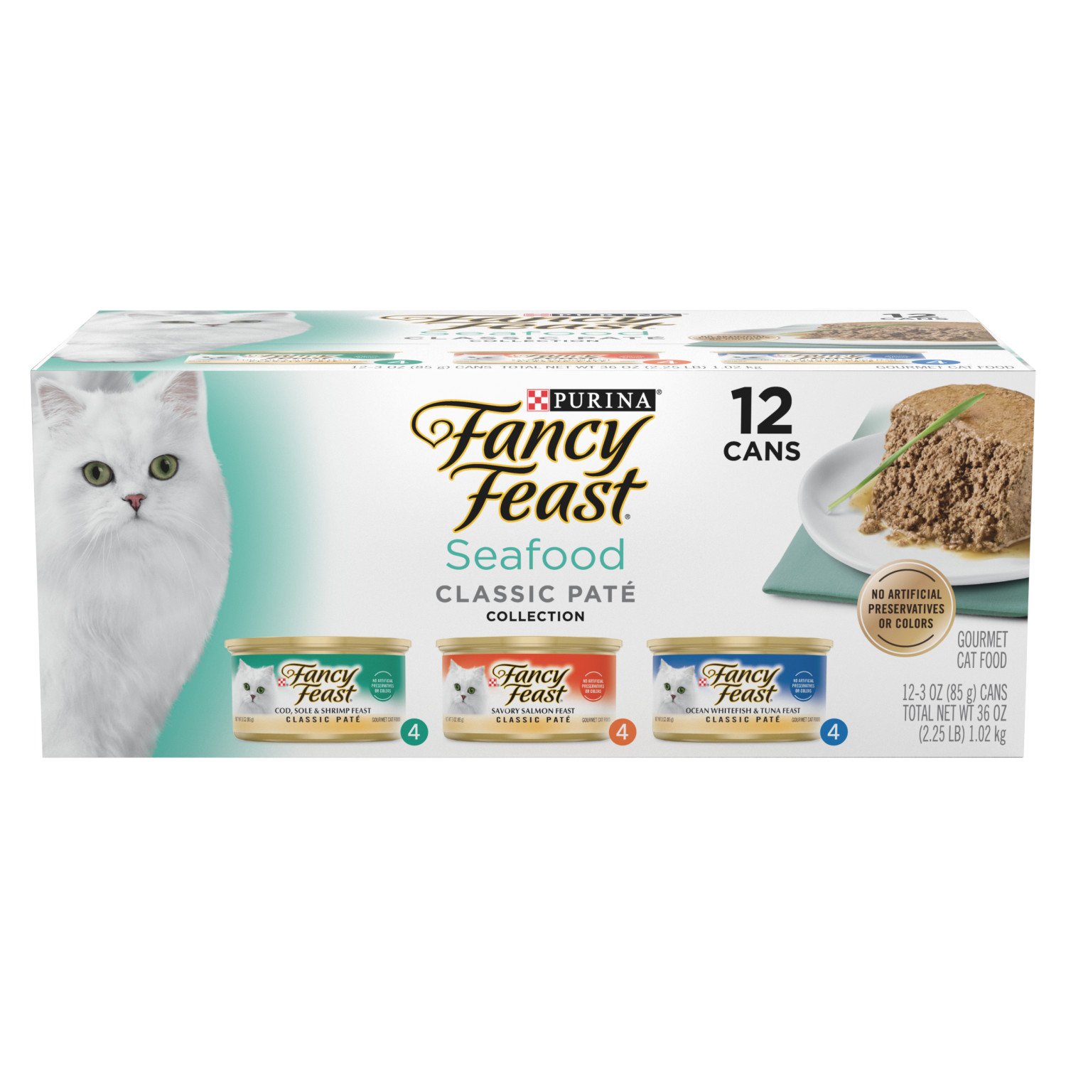 Fancy feast savory salmon feast 2024 classic pate