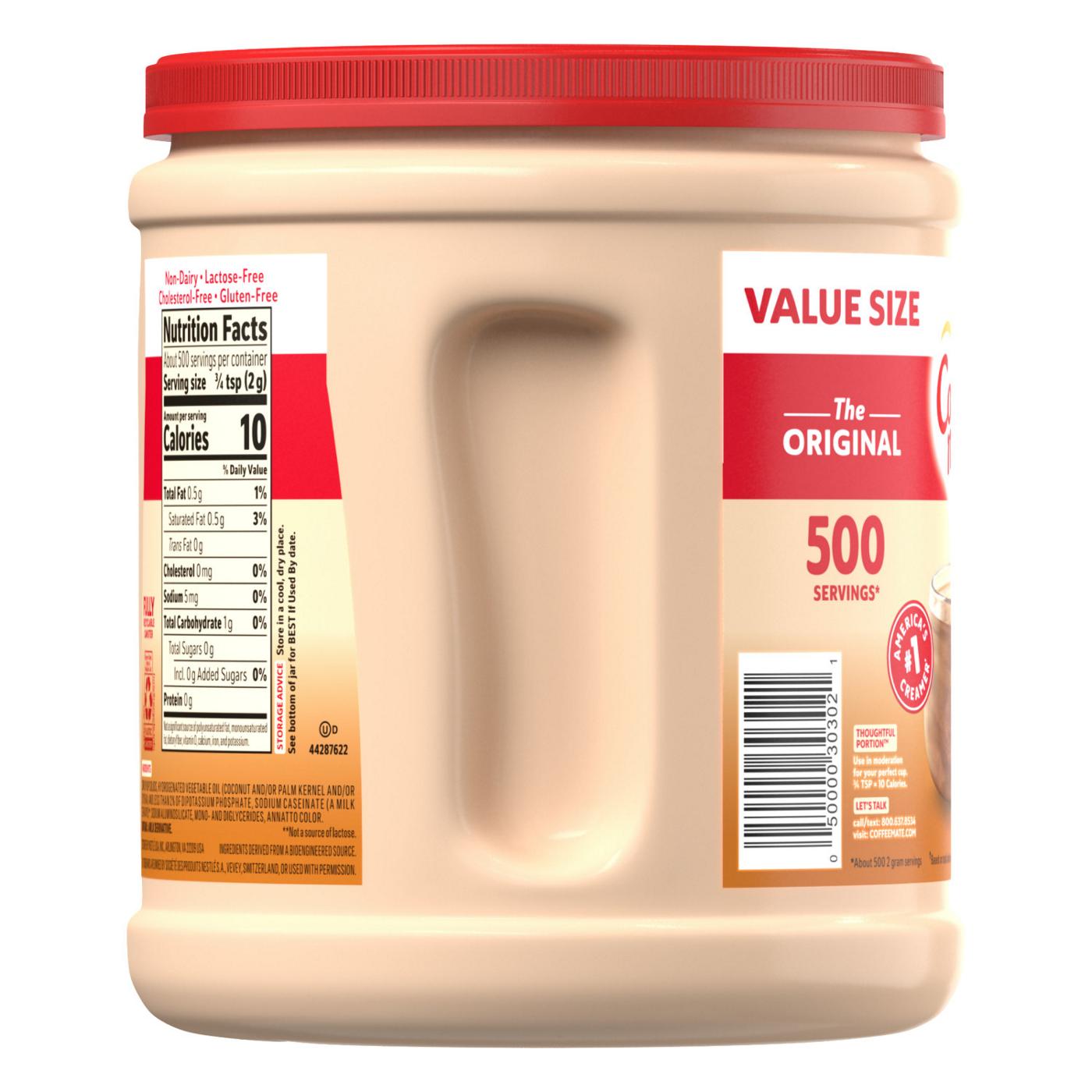 Nestle Coffee Mate Powdered Coffee Creamer, Value Size - Original; image 4 of 7