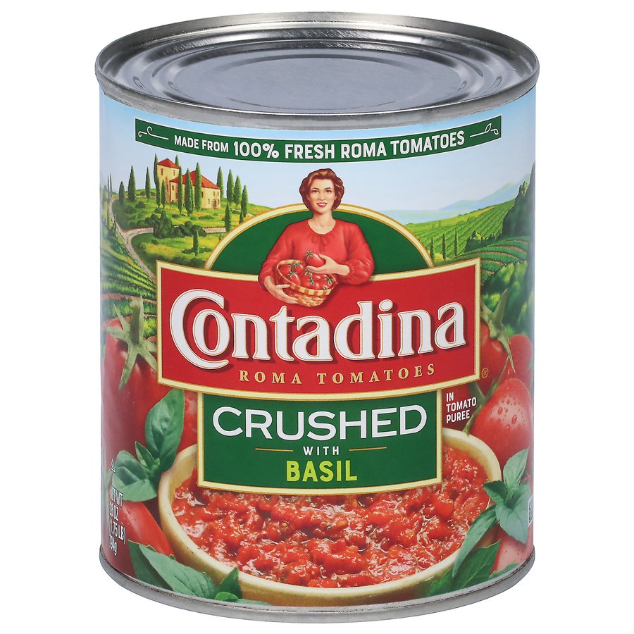 Contadina Crushed Tomatoes with Basil Shop Tomatoes at HEB