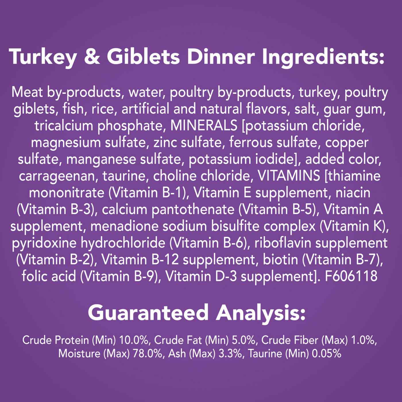 Friskies Purina Friskies Pate Wet Cat Food, Turkey & Giblets Dinner; image 2 of 5