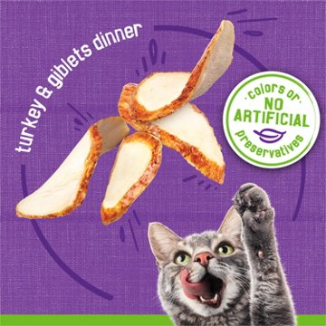 Friskies Purina Wet Cat Food Pate - Turkey and Giblets Dinner