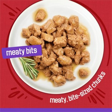 Friskies Purina Wet Cat Food Meaty Bits - Beef in Gravy