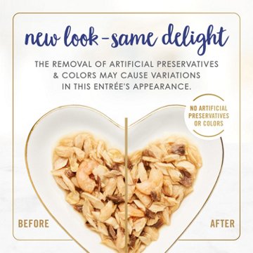 Fancy Feast Purina Wet Cat Food - Flaked Fish and Shrimp Feast, 3 oz